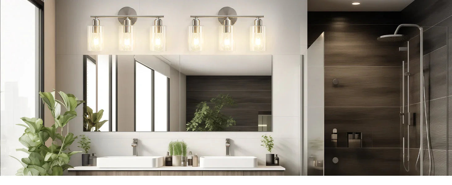 Illuminating Elegance: Choosing the Right Vanity Lights for Every Bathroom Size