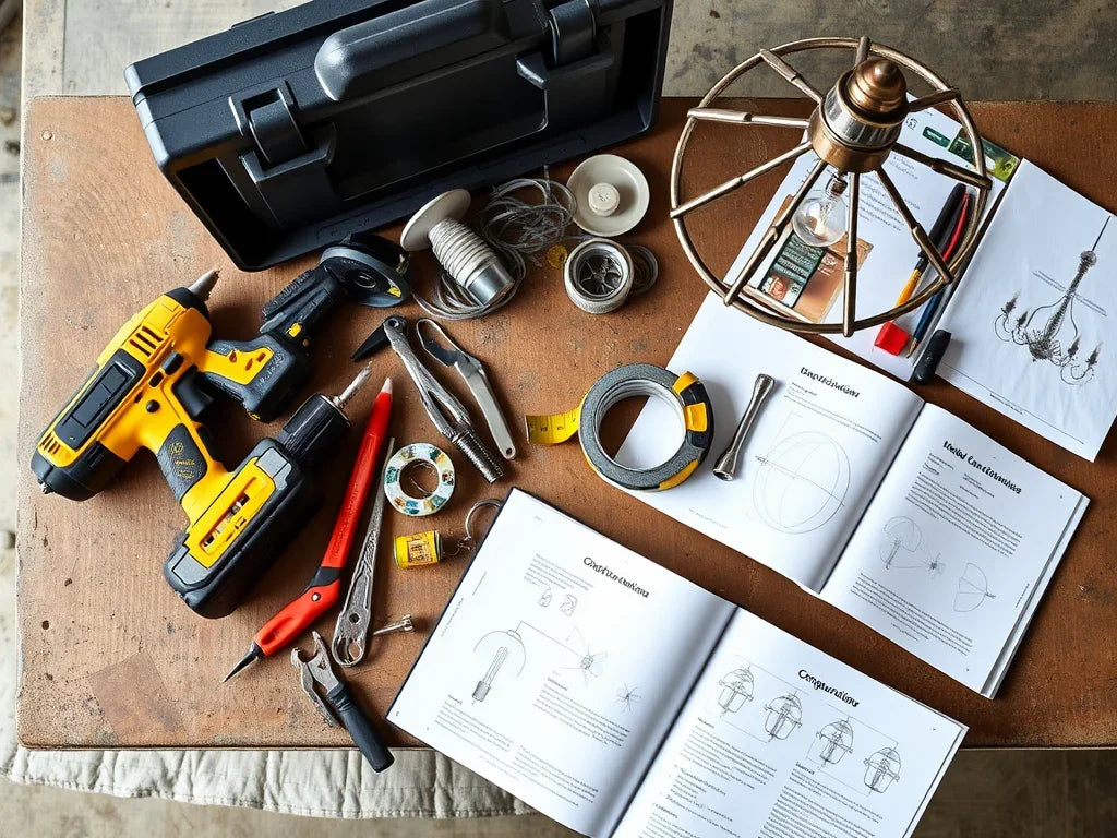 Illuminate Your Space: A DIY Guide to Installing a Chandelier Without an Electrician - okeli lights