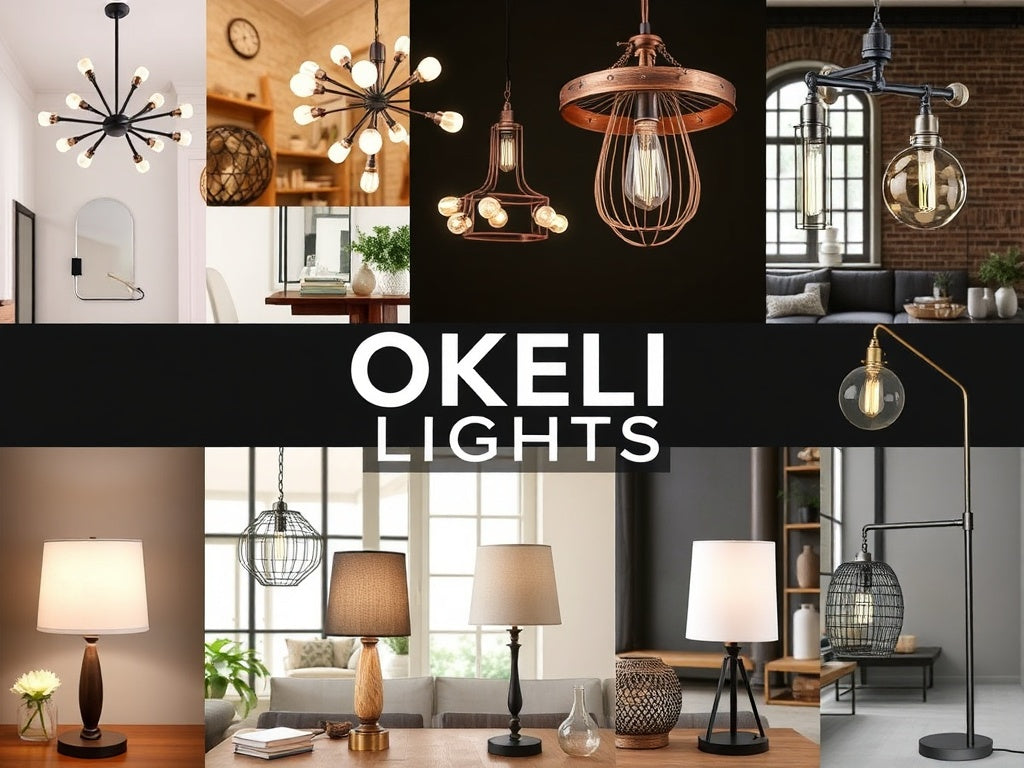 Elevate Your Home Lighting Experience with OKELI’s Exclusive Collection 💡✨