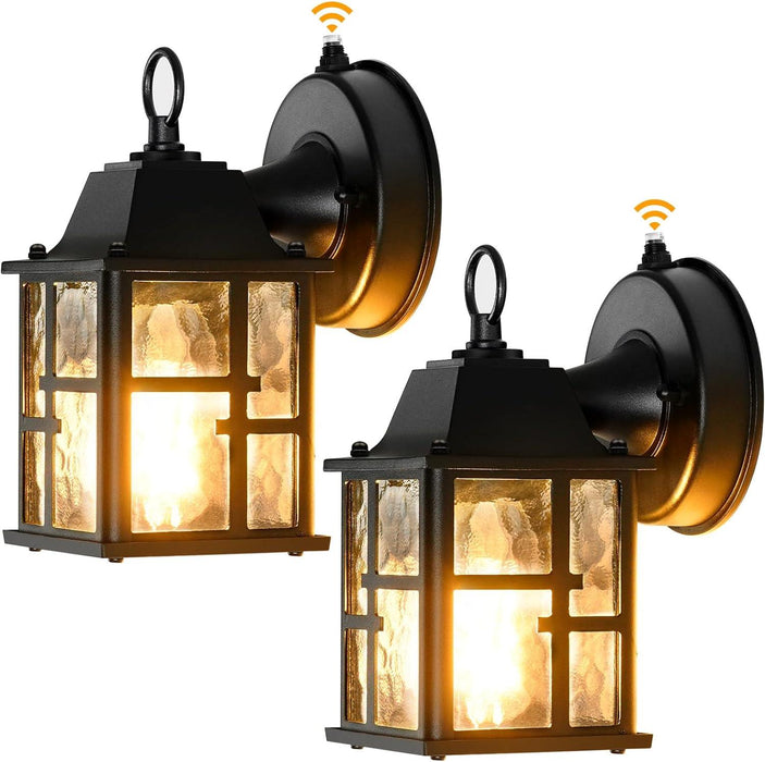 Outdoor Wall Lights 1-2-3Pack Dusk to Dawn Porch Fixtures Wall Mounted - okeli lights
