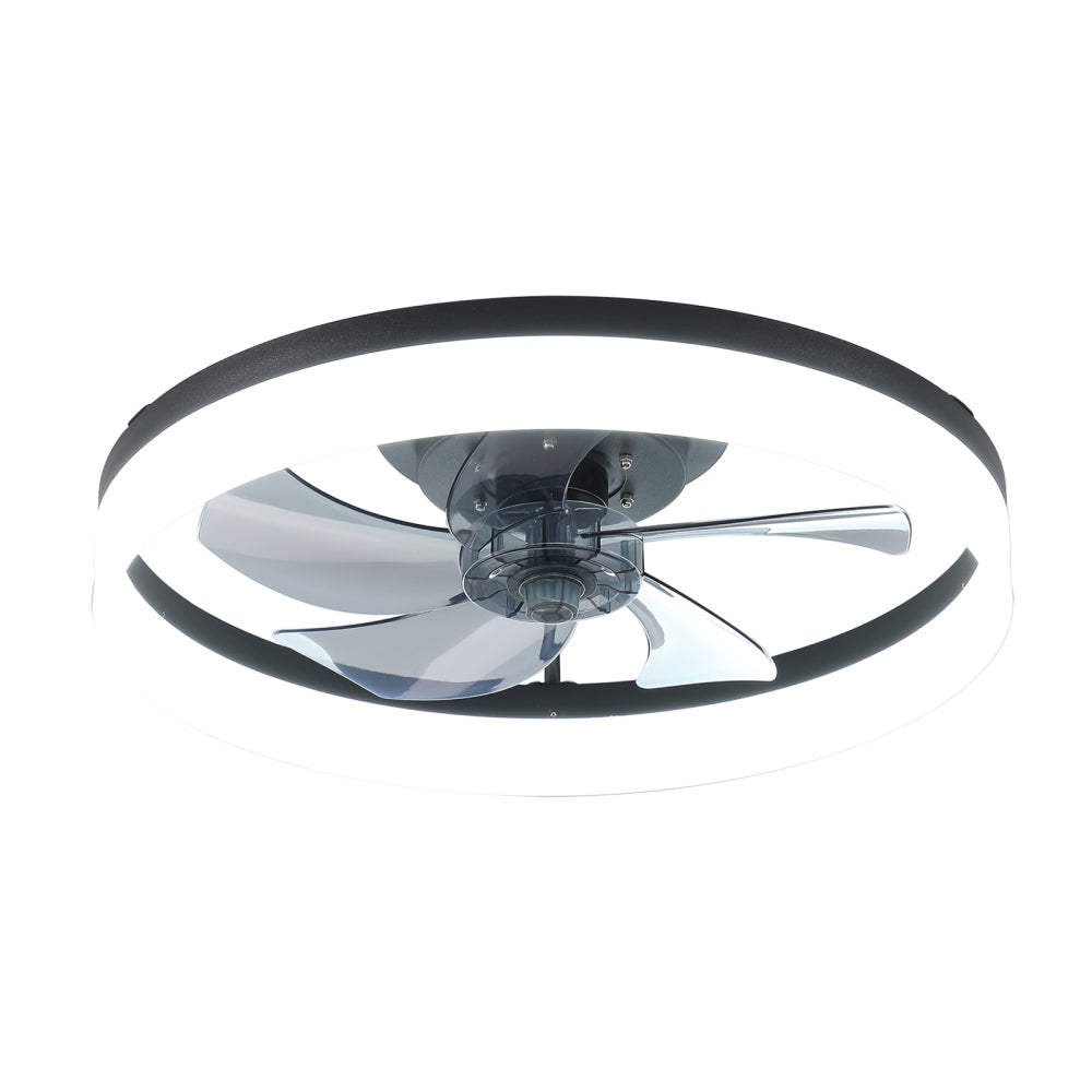 Ceiling Fans with Lights Dimmable LED Embedded installation of thin modern ceiling fans