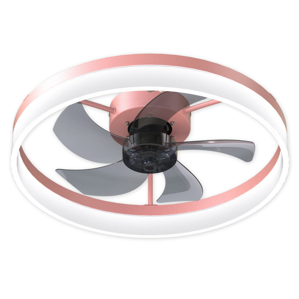 Ceiling Fans with Lights Dimmable LED Embedded installation of thin modern ceiling fans