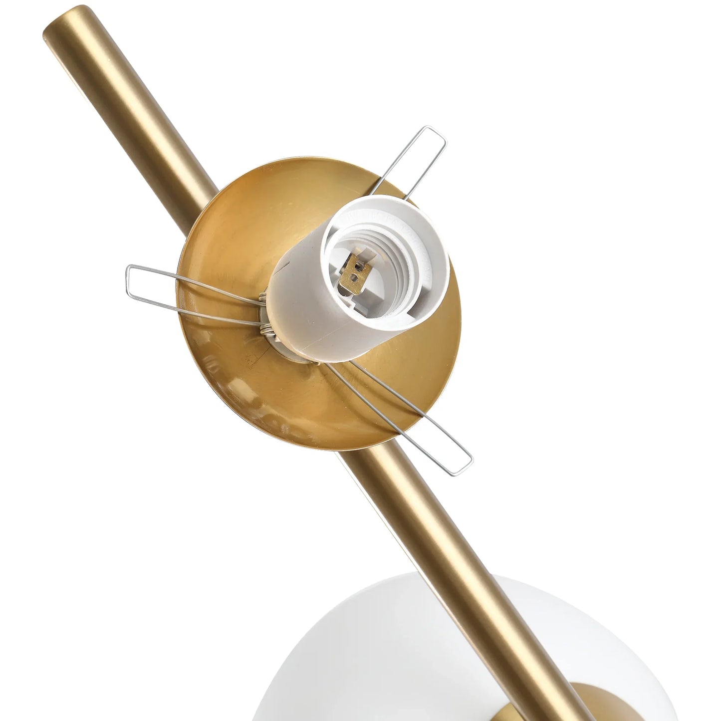 Floor Lamp Glass Light Shade Modern Classic Portable Decorative Lighting White - okeli lights
