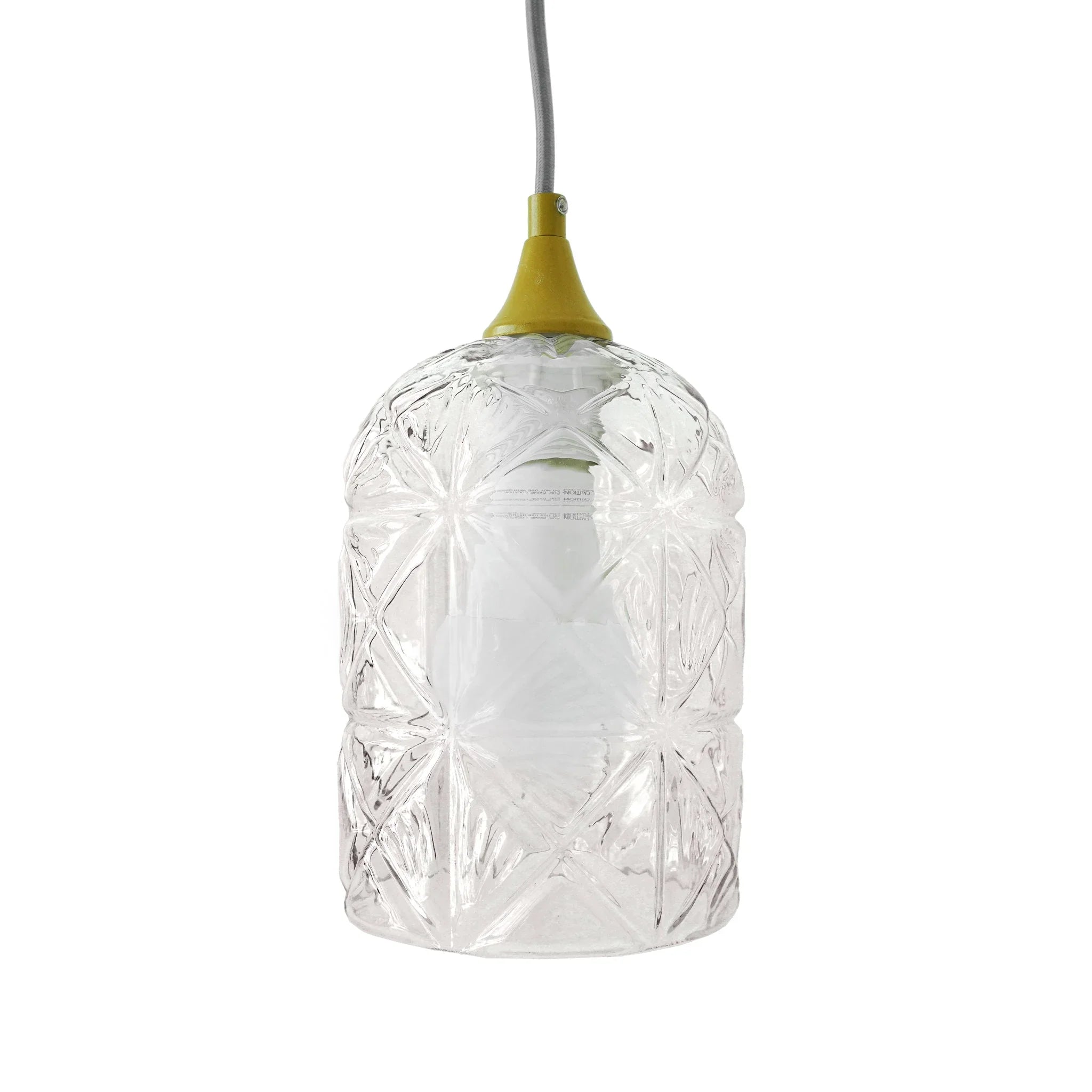 Mid-Century Modern Classic Design Pendant Lamp Gold and Clear - okeli lights