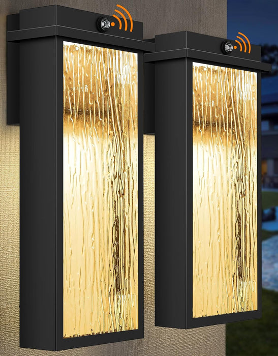 Outdoor Light Fixture Wall Light, Dusk to Dawn Outdoor Lighting Anti-Rust Wall Lantern Outside Wall Sconce