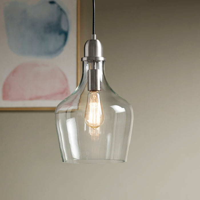 Auburn Bell Shaped Glass Classic Pendant Lights - okeli lights