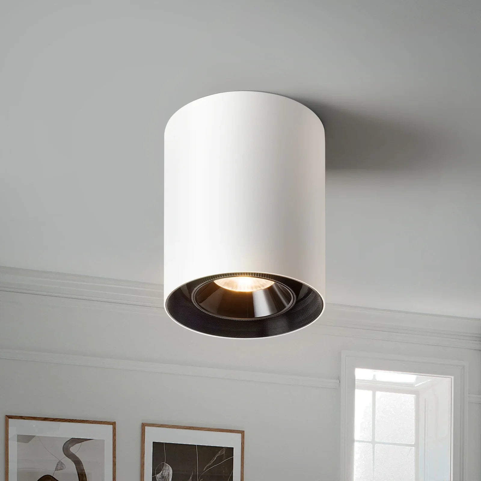 Modern LED Dimmable Ceiling Light Fixtures 20W 1300LM 2700K-6000K Flush Mount Close Lighting - okeli lights