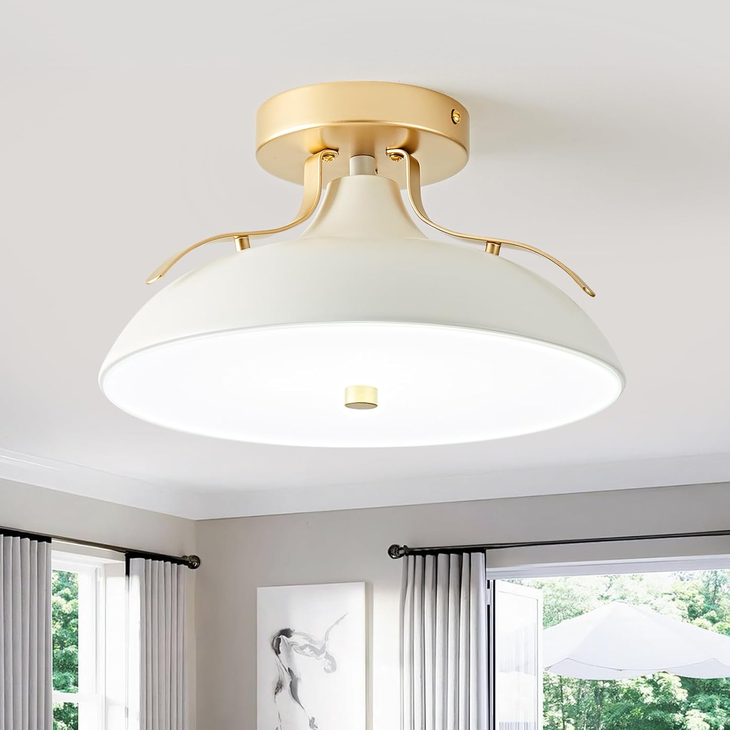 Illuminate Spaces Effectively: OKELI Ceiling Light Review