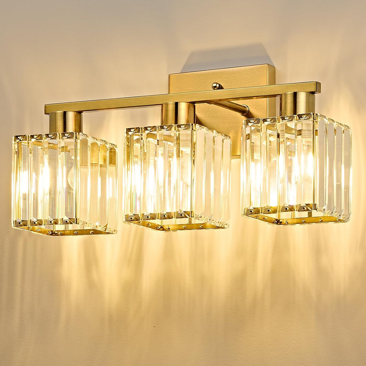 Crystal Vanity Light Fixture Enhancements for Luxurious Spaces