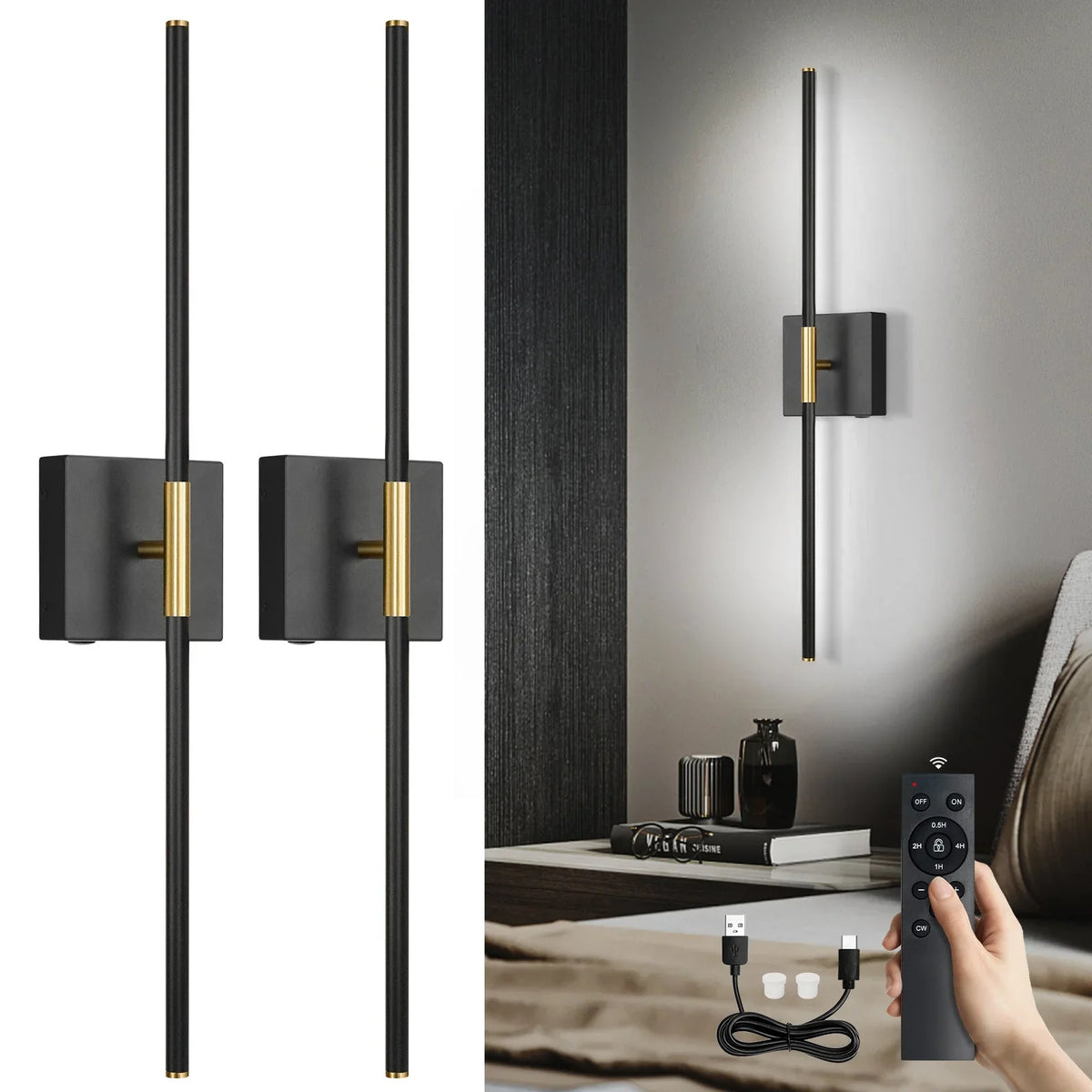 Stylish LED Wall Sconces for Every Indoor Space