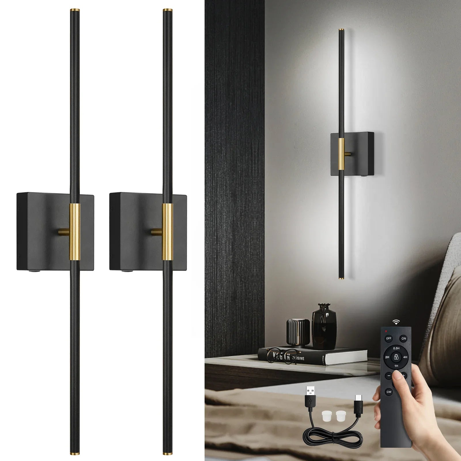 Battery Operated Wall Sconces: Transform Your Space Stylishly