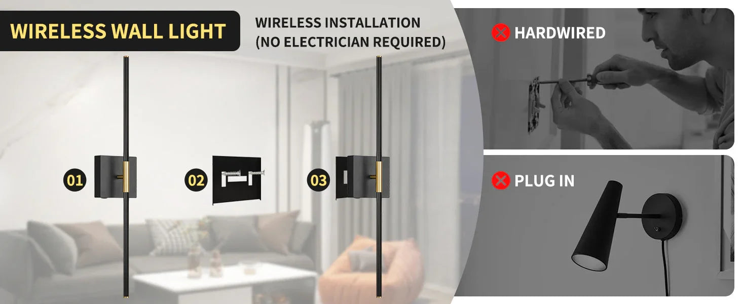 How to Install Wall Lights Without an Electrician? - okeli lights