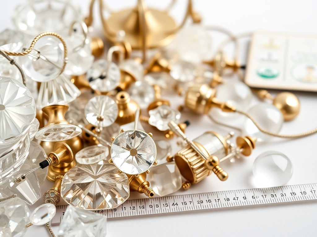 Illuminate Your Living Space with Stunning Gold and Crystal Chandeliers ✨