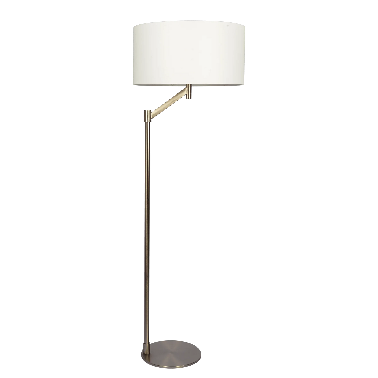 Illuminate Space Elegantly with Brushed Nickel Floor Lamp