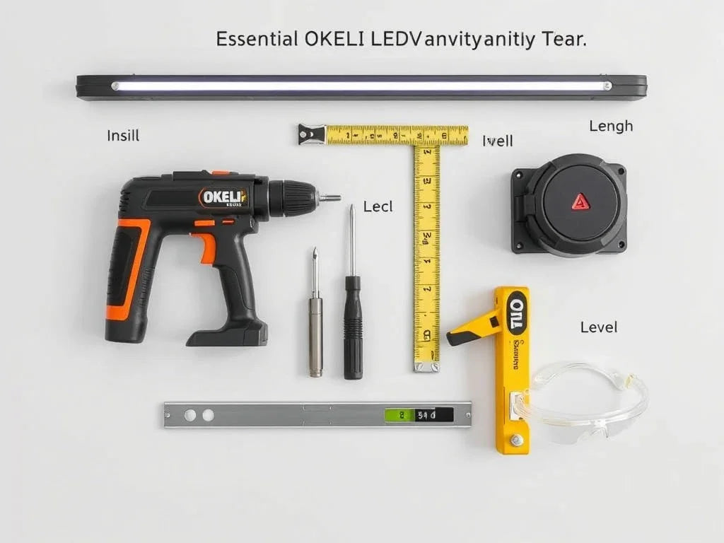 Steps to Install Your New OKELI LED Vanity Bar Like a Pro - okeli lights