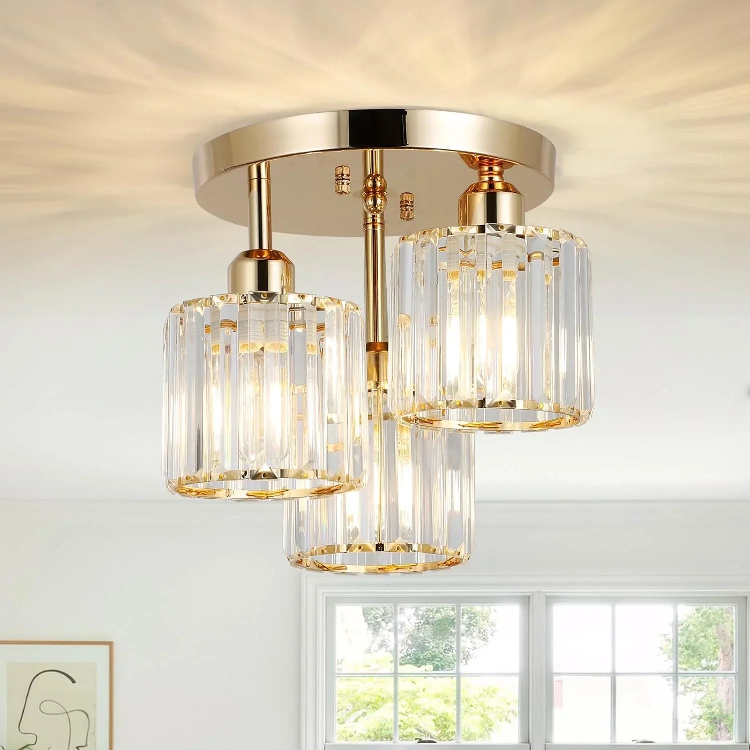 Illuminate Homes Elegantly with Semi Flush Mount Lighting