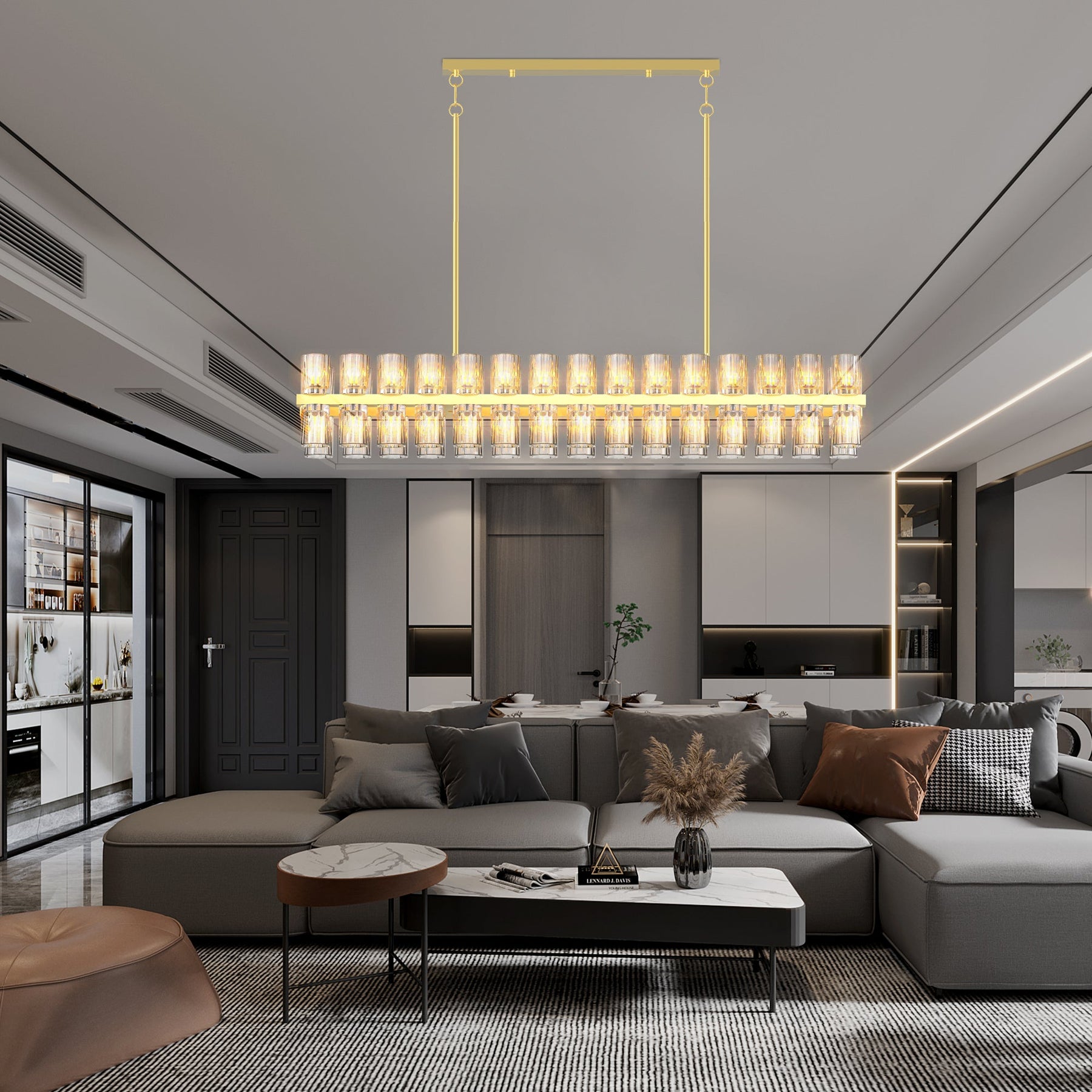 Bold and Beautiful: Oversized Chandeliers for Statement Pieces