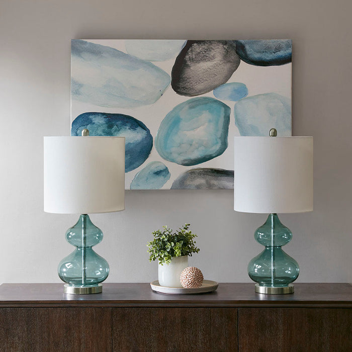 Illuminate Spaces Elegantly with Ellipse Curved Glass Lamps