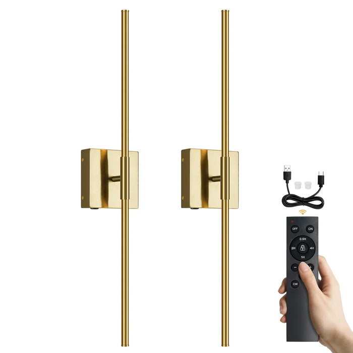 Illuminate Home Elegance with LED Rechargeable Sconces