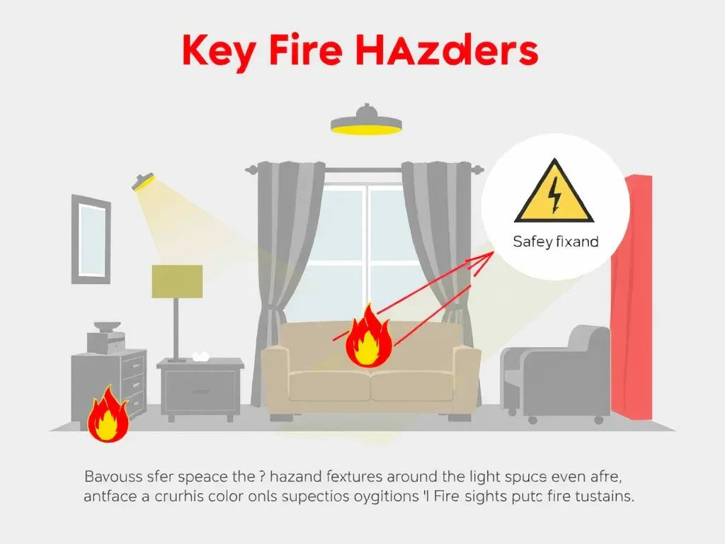 Stay Safe & Stylish: The Essential Fire Safety Guide for Lighting and Curtains