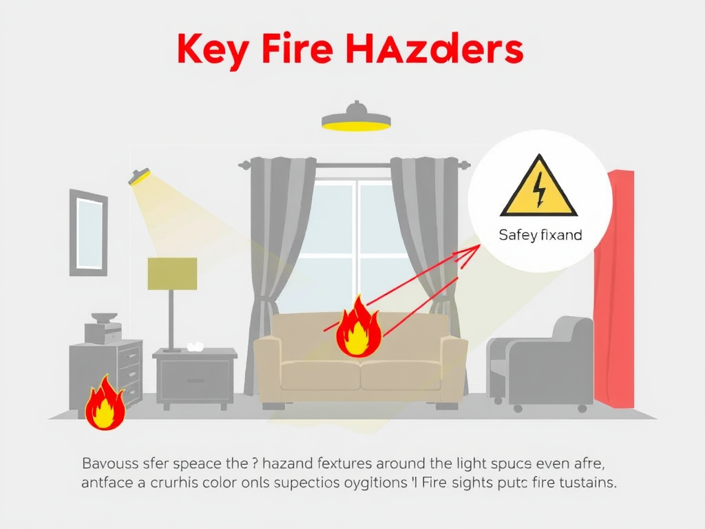 Stay Safe & Stylish: The Essential Fire Safety Guide for Lighting and Curtains