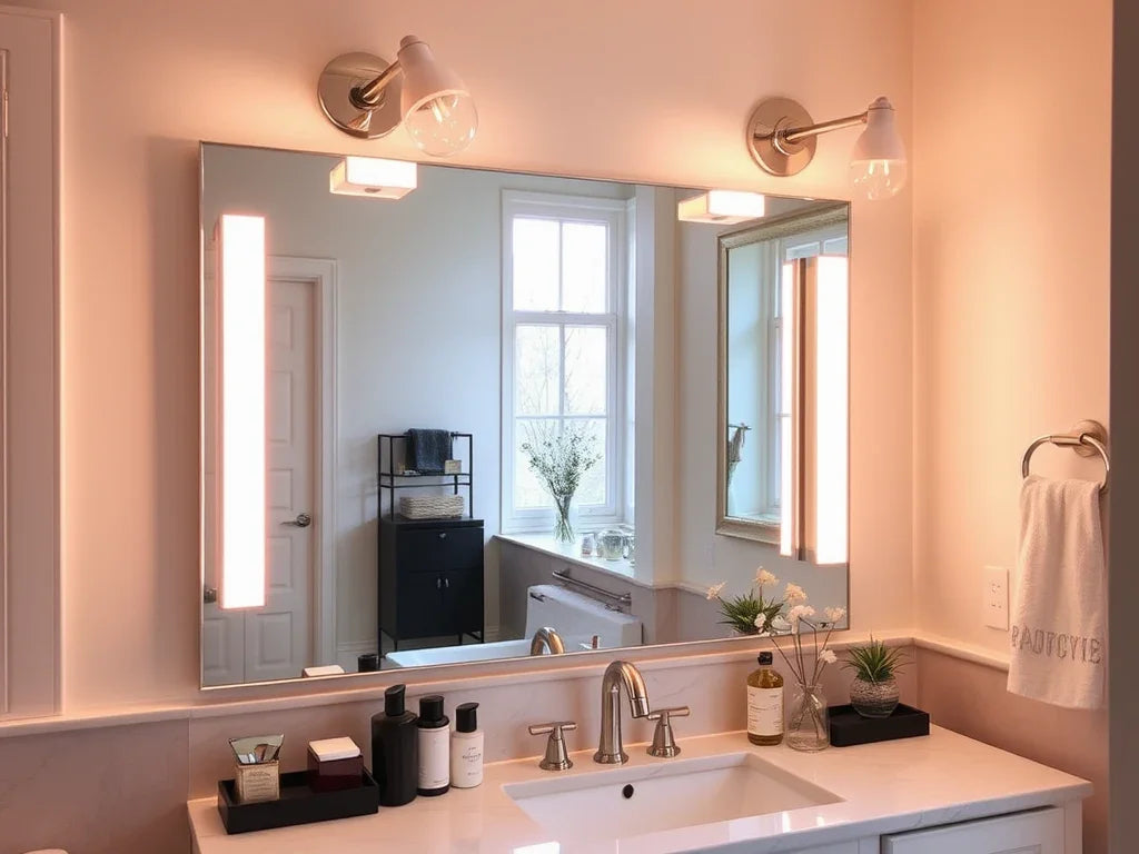 Illuminating Your Bathroom Oasis: Discover the Allure of Brushed Nickel and Matte Black Fixtures