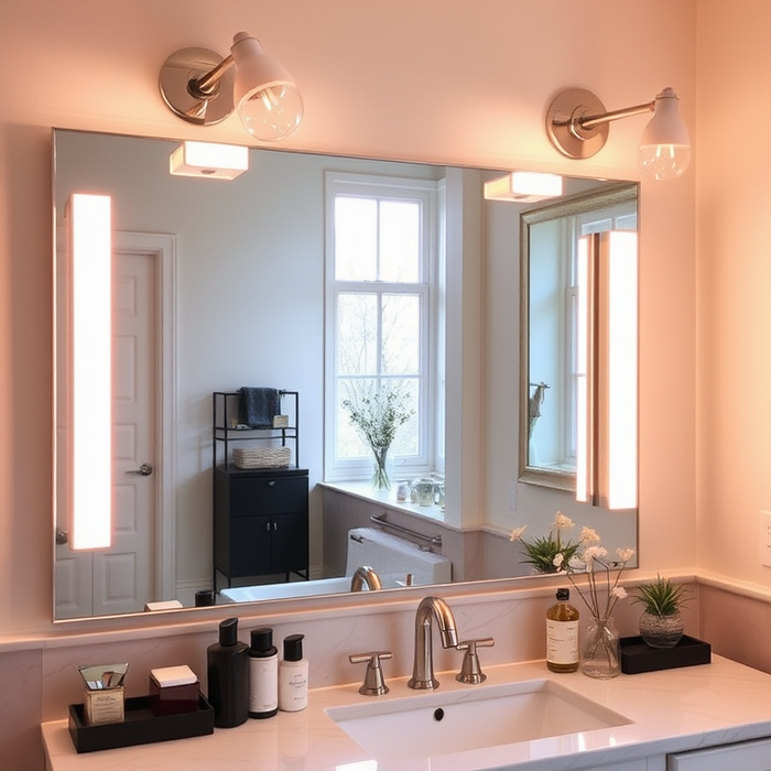 Illuminating Your Bathroom Oasis: Discover the Allure of Brushed Nickel and Matte Black Fixtures
