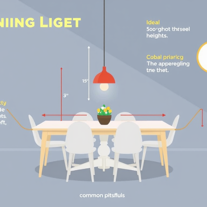 Illuminate Your Space: Mastering Pendant Light Height & Sizing in the Dining Room - okeli lights
