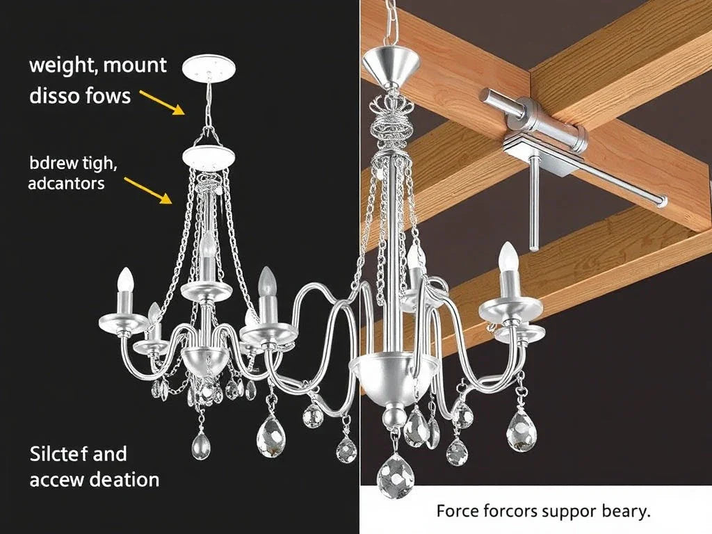 Understanding Chandelier Mounting and Weight Distribution - okeli lights