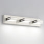 Bathroom Vanity Light Brushed Nickel Modern 24W LED 350° Adjustable Lamp Head ETL Listed - okeli lights