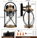 Dusk to Dawn Outdoor Waterproof Wall Lights with Glass Shades - okeli lights