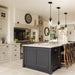 Pendant Light Kitchen Island 3-Pack Modern with Clear Glass Shade - okeli lights