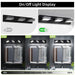 Modern Bathroom Vanity Light Fixtures LED 3-Light 360° Rotatable Matte Black - okeli lights