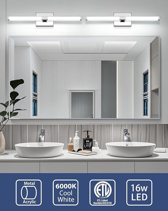 LED Vanity Light Dimmable 5CCT Modern Bathroom Light Fixtures
