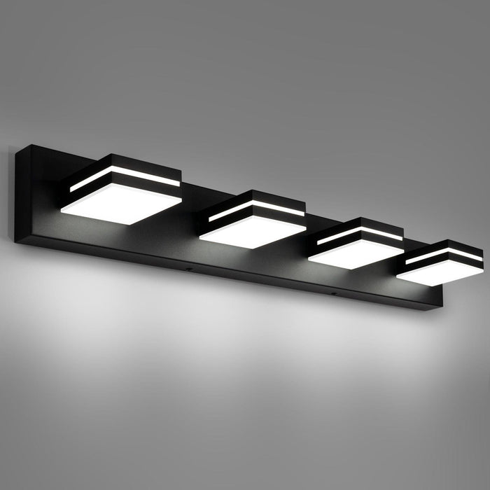 Outlet Modern Black LED Vanity Lights For Bathroom And Vanity