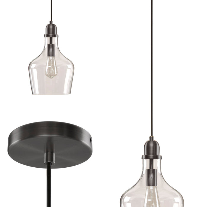 Auburn Bell Shaped Glass Classic Pendant Lights - okeli lights