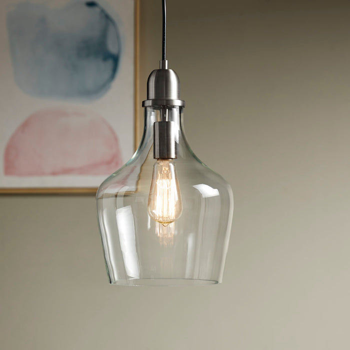 Auburn Bell Shaped Glass Classic Pendant Lights - okeli lights