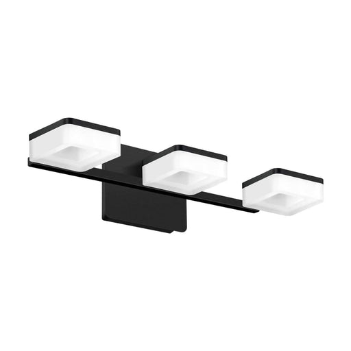 OKELI LED Modern Black Bathroom Vanity Lights Acrylic Stainless Steel Dimmable - okeli lights