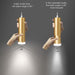 OKELI Gold LED Pendant Lights,Modern Mini Kitchen Island Lights Adjustable Focus 1 Pack - okeli lights