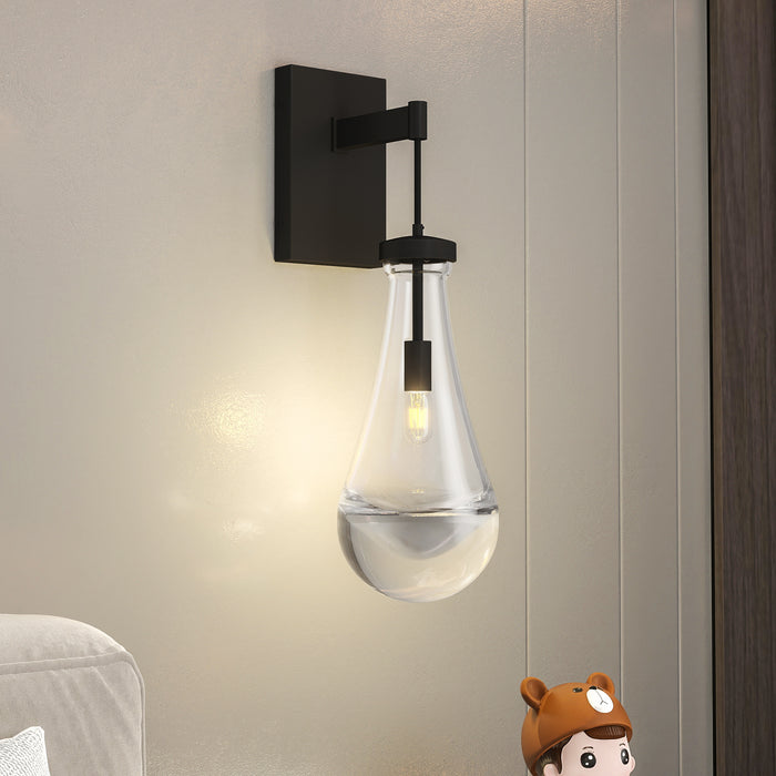 Interior Wall Lights Modern Bathroom Lights Sconces Wall Lighting with Clear Glass
