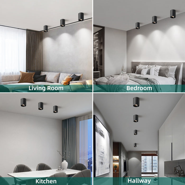 Modern LED Dimmable Ceiling Light Fixtures 20W 1300LM 2700K-6000K Flush Mount Close Lighting