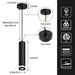 LED Fixtures 3 Color Pendant Light for Kitchen Island, Dining Room Lighting - okeli lights