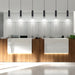 LED Fixtures 3 Color Pendant Light for Kitchen Island, Dining Room Lighting - okeli lights