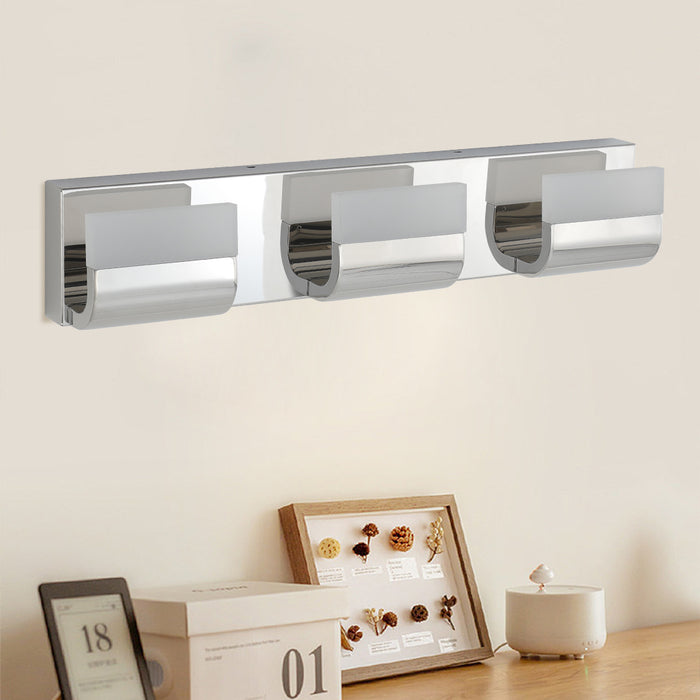 Bathroom Vanity Lighting 3-4-Light LED Over Mirror Bath Wall Lighting