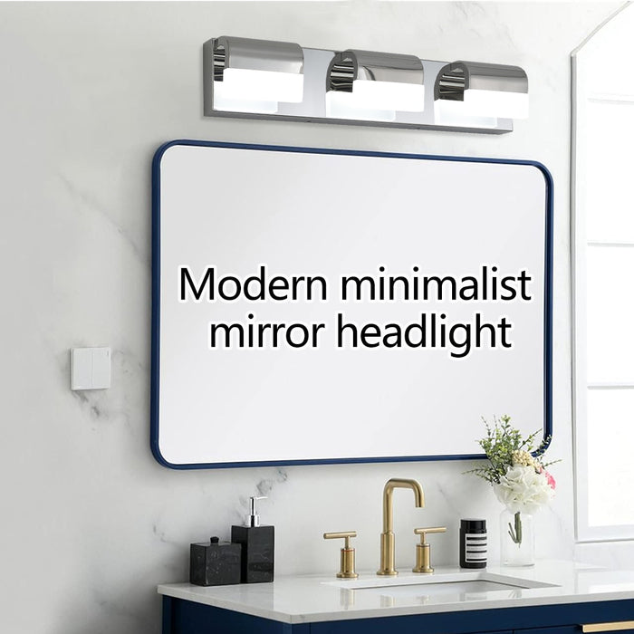 Bathroom Vanity Lighting 3-4-Light LED Over Mirror Bath Wall Lighting