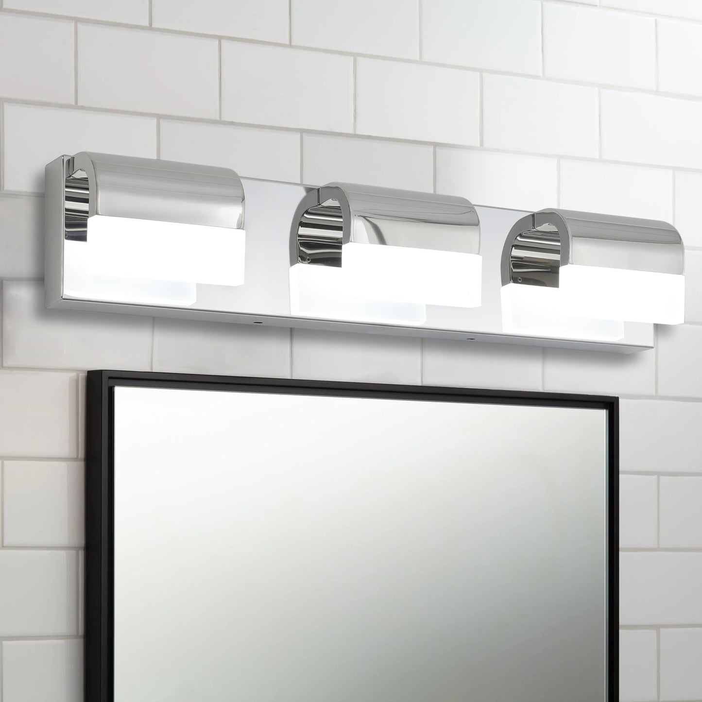 Bathroom Vanity Lighting 3-4-5-6-Light LED Over Mirror Bath Wall Lighting - okeli lights