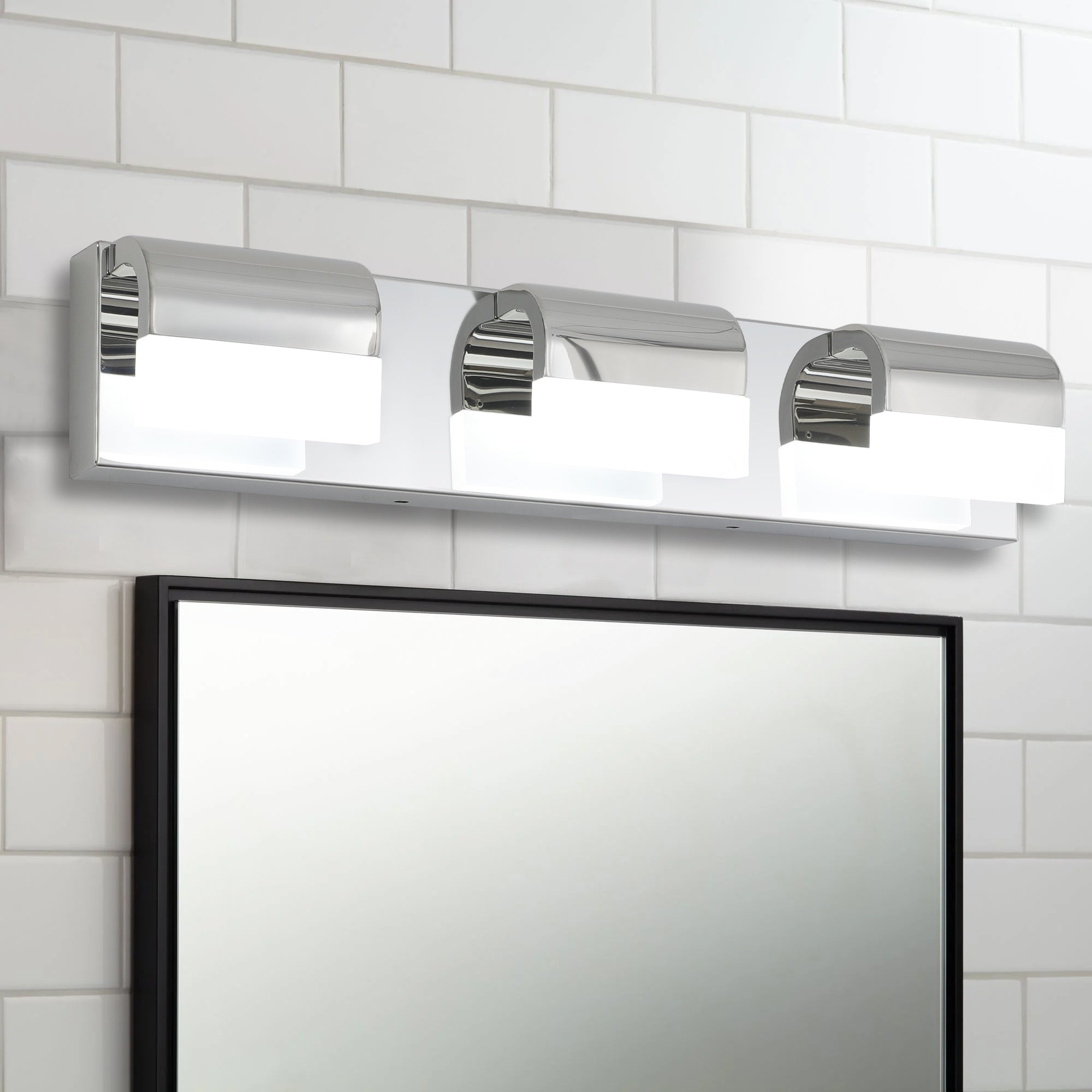 Bathroom Vanity Lighting 3-4-5-6-Light LED Over Mirror Bath Wall Lighting - okeli lights