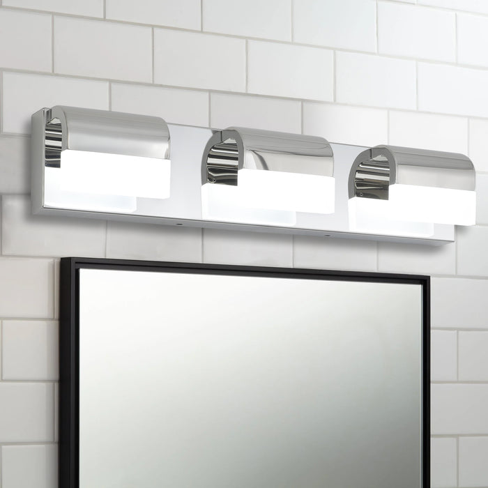 Bathroom Vanity Lighting 3-4-Light LED Over Mirror Bath Wall Lighting