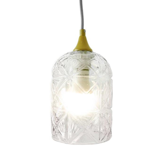 Mid-Century Modern Classic Design Pendant Lamp Gold and Clear - okeli lights