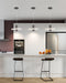 OKELI Modern Pendant Light Kitchen Island Black Dimmable LED - okeli lights